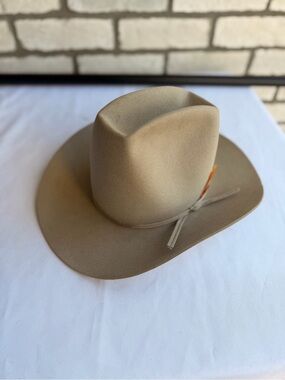BOY’S Tan Felt Ranch Hat - Classic Western Style